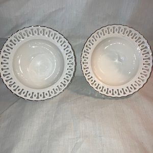 Yedi Houseware Porcelain Soup/cereal bowls.  Set of 2.